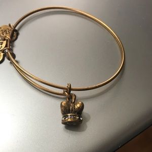 Alex and Ani King’s Crown gold bracelet
